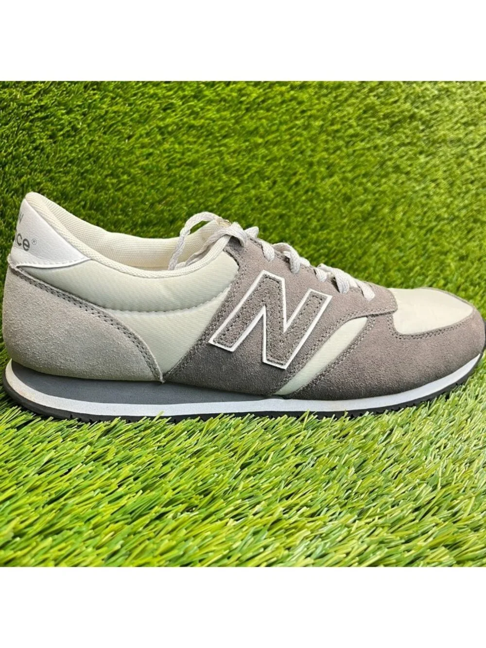New Balance 420 Mens Size 11 Gray White Athletic Running Walking Shoes Sneakers